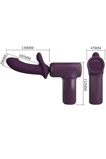 Pretty Love BW-055028 Massage Gun - 5 Powerful Thrust Settings