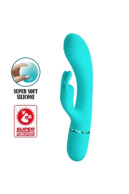 PRETTY LOVE BW-500060-1: Elegant Rabbit Vibrator for Intense Pleasure