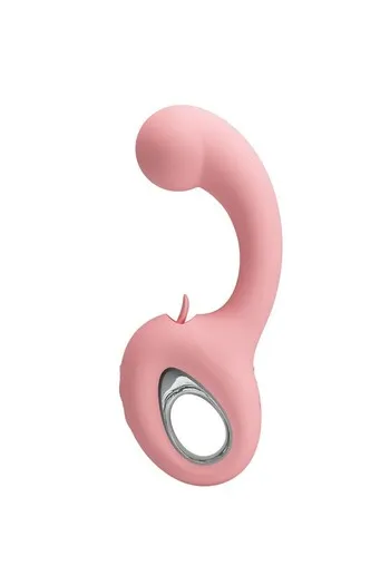 PRETTY LOVE BI-300104 - Dual Stimulation Massager with 10 Vibration & 5 Licking Functions