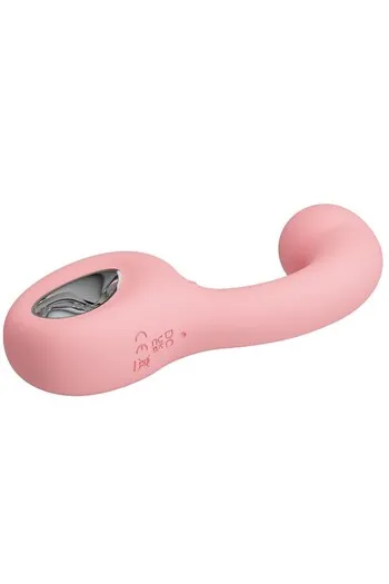 PRETTY LOVE BI-300104 - Massaggiatore a Doppia Stimolazione con 10 Vibrazioni e 5 Funzioni Leccata