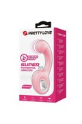 PRETTY LOVE BI-300104 - Massaggiatore a Doppia Stimolazione con 10 Vibrazioni e 5 Funzioni Leccata