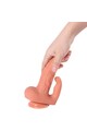 Realistic Dildo with Clitoral Stimulator and Vibration