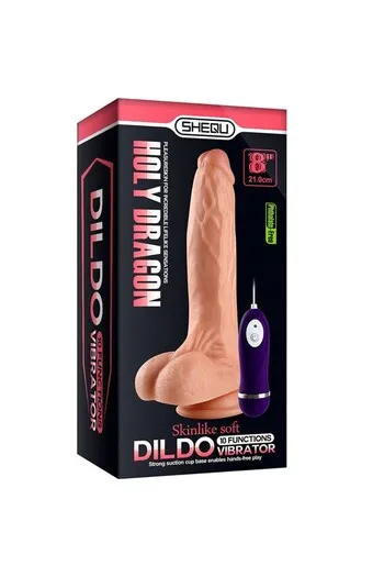 Dildo Vibrante con Telecomando SHEQU | Esperienza di Piacere Personalizzata