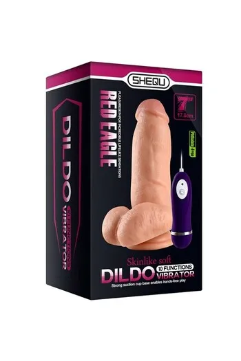 Dildi Vibranti con Telecomando SHEQU - Esperienza di Piacere Personalizzata e Discreta