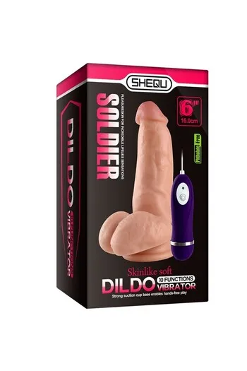 Dildo Vibrante con Telecomando SHEQU | Esperienza di Piacere Personalizzata