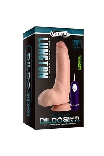 Dildo Vibrante con Telecomando SHEQU - Esperienza di Piacere Personalizzata