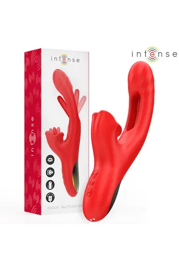 INTENSE Jessica Vibrator: Multifunctional Pleasure with Rotating Licking