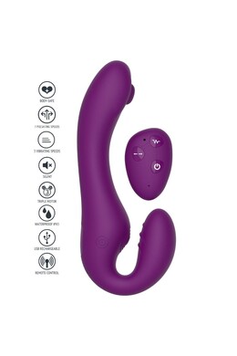 XOCOON 2-in-1 Pulsating Vibrator: Ultimate Pleasure with Remote Control