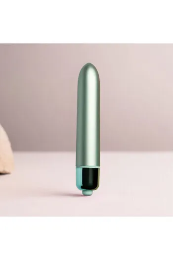 RO-90 Aqua Lily by Rocks-Off: Compact Powerful Bullet Vibrator for Intense Pleasure