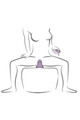 Rocks-Off Ruby Glow: Hands-Free Sit-On Stimulator for Total Pleasure