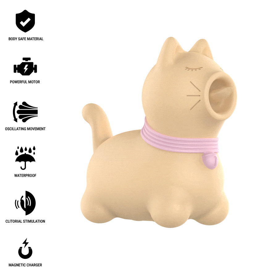 Puppy Tongue Rotation: The Rotating and Vibrating Clitoral Stimulator for Irresistible Pleasure