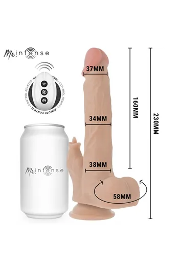 REDFORD Dildo Realistico MR INTENSE - Vibrazione e Movimento Verticale