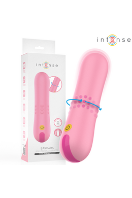 BARBARA by INTENSE: Rotating Beads Vibrator with Dual Stimulation Technology