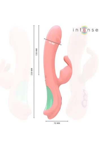 Vibratore RACHEL INTENSE - Esperienza Rabbit con Stimolazione G-Spot Oscillante