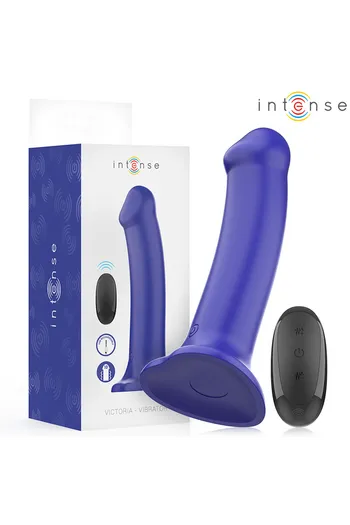 INTENSE VICTORIA Vibrator - 10 Vibration Modes, Remote Control, Body-Safe Silicone