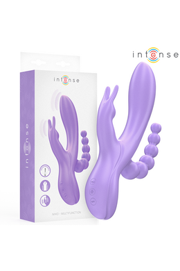MIKO Triple Vibrator: Simultaneous Vaginal, Clitoral & Anal Stimulation | INTENSE