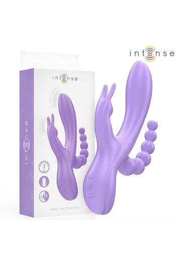 MIKO Triple Vibrator: Simultaneous Vaginal, Clitoral & Anal Stimulation | INTENSE
