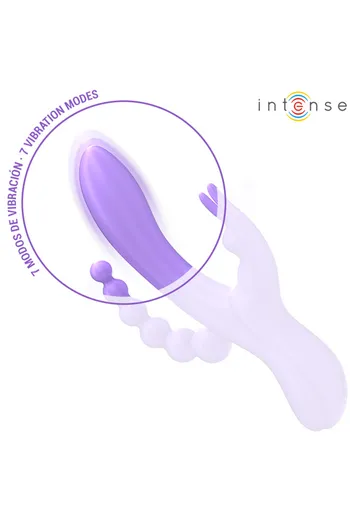 MIKO Triple Vibrator: Simultaneous Vaginal, Clitoral & Anal Stimulation | INTENSE