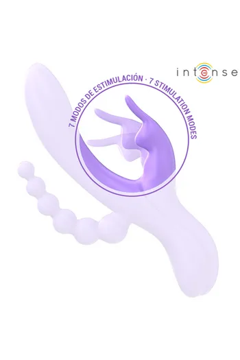 MIKO Vibrazione Tripla: Stimolazione Vaginale, Clitoridea e Anale Simultanea | INTENSE