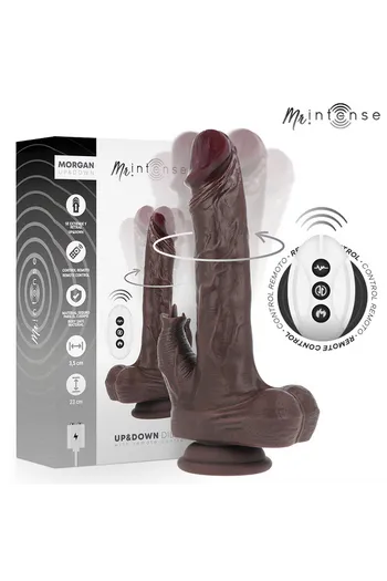 MORGAN Dildo Realistico MR INTENSE - Esperienza Intensa di Penetrazione Verticale