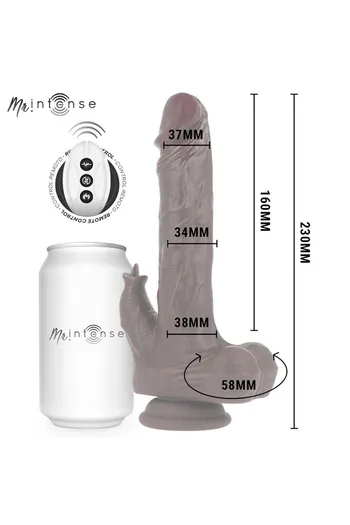 MORGAN Dildo Realistico MR INTENSE - Esperienza Intensa di Penetrazione Verticale