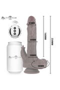 MORGAN Dildo Realistico MR INTENSE - Esperienza Intensa di Penetrazione Verticale