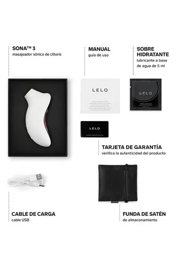 SONA™ 3: Stimolatore Sonico del Clitoride con Tecnologia SenSonic™ | LELO