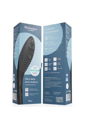 Womanizer Wave: World's First Pleasure Showerhead - Hansgrohe & Womanizer