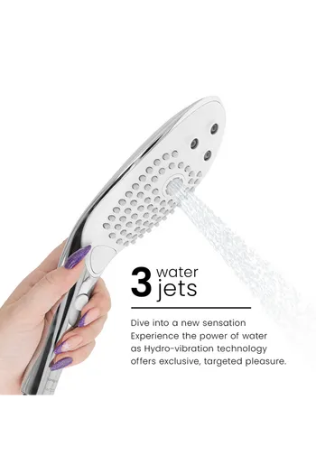 Womanizer Wave: World's First Pleasure Shower Head - Hansgrohe & Womanizer