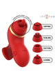 INTENSE: Multifunction Vibrator with 4 Interchangeable Heads | Discover Customized Pleasure