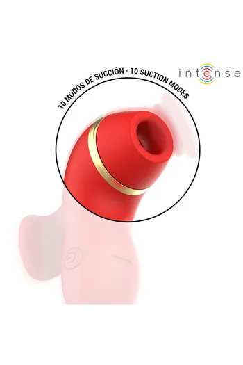 INTENSE: Multifunction Vibrator with 4 Interchangeable Heads | Discover Customized Pleasure