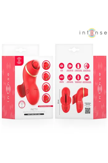 INTENSE: Multifunction Vibrator with 4 Interchangeable Heads | Discover Customized Pleasure