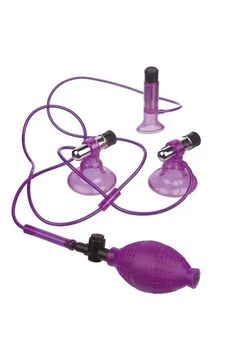 Succiatore per Capezzoli e Clitoride con Vibrazione Tripla - Stimolazione Intensa