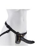 Arnese Designer Strap-on di Lusso - PVC e Lattice per Esperienze Indimenticabili