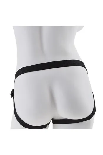 Arnese Designer Strap-on di Lusso - PVC e Lattice per Esperienze Indimenticabili