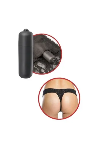 Tanga in Pizzo con Mini Vibro - Segreto di Sensualità
