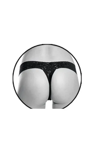 Remote Control Vibrating Thong - Discreet and Sensual Lingerie