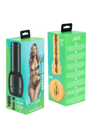 FeelAgatha Vega Stroker by Kiiroo: Realistic Experience with Agatha Vega