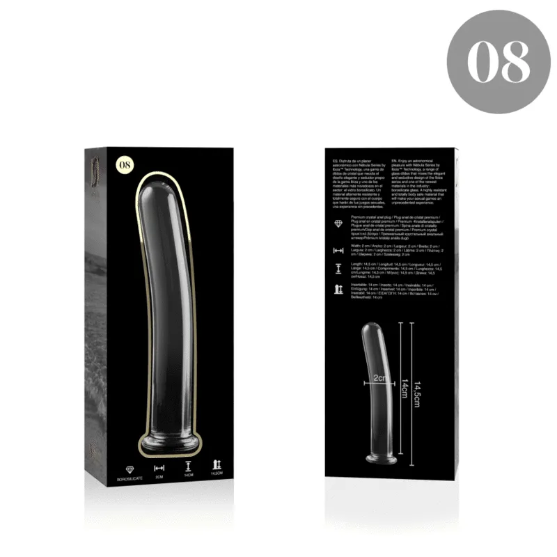 Borosilicate Glass Anal Plug - Premium Sensory Experience