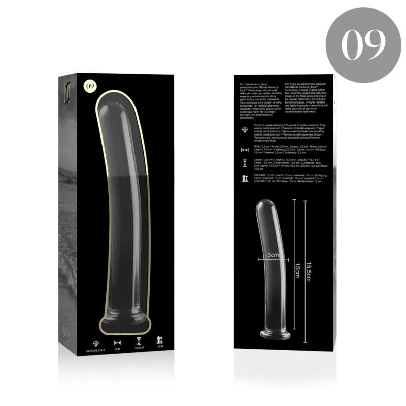 Borosilicate Glass Anal Plug - Premium Sensory Experience