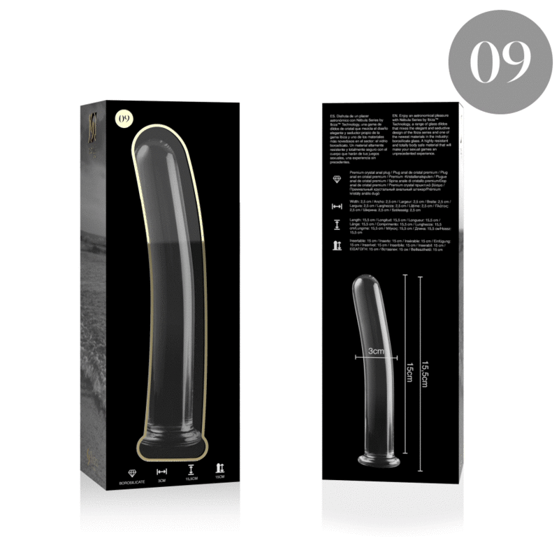 Plug Anale in Vetro Borosilicato - Esperienza Sensoriale Premium
