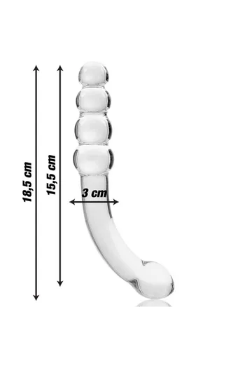 Plug Anale in Vetro Borosilicato - Esperienza di Lusso