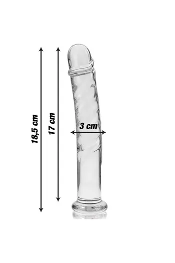 Plug Anale in Vetro Borosilicato Nebula Series