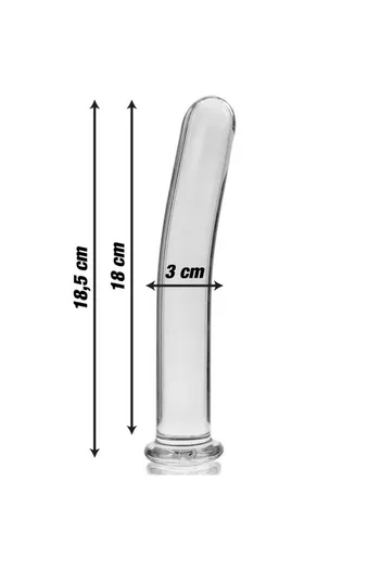 Plug Anale in Vetro Borosilicato - Esperienza di Lusso