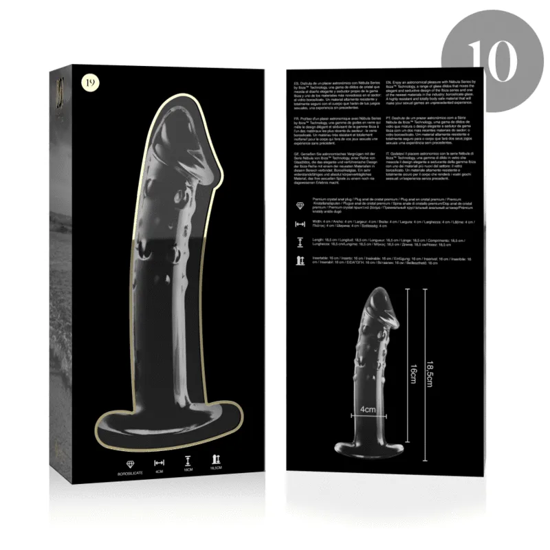 Anal Plug in Borosilicate Glass - Design and Safety