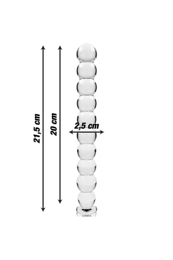 Plug Anale in Vetro Borosilicato - Esperienza di Lusso