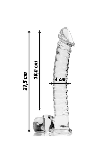 Plug Anale in Vetro Borosilicato Nebula Series