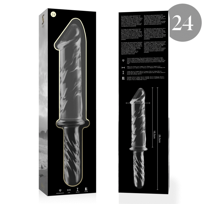 Plug Anale in Vetro Borosilicato - Esperienza di Lusso