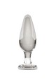 Luxury Hand-Blown Glass Massagers - Elegant & Hypoallergenic Craftsmanship