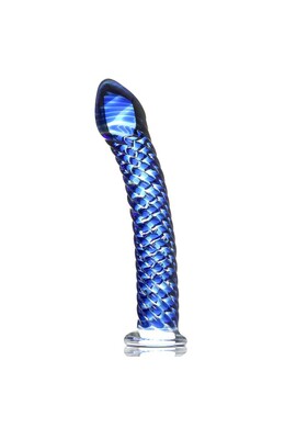 Luxury Hand-Blown Glass Massagers - Elegant and Handcrafted